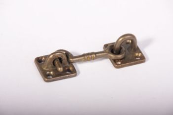 Kajuithaakje klein brons antiek 50mm