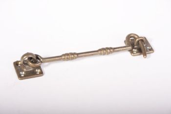 Kajuithaak windhaak brons antiek 150mm (175mm totaal)