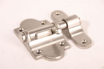 Schuif geborsteld nikkel 50mm met aanslag