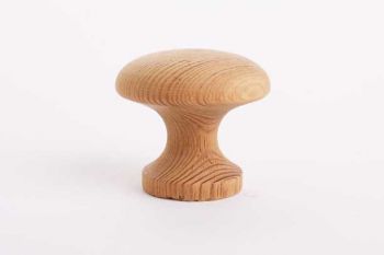 Houten meubelknop vuren rond 44mm voor deurtjes en lades