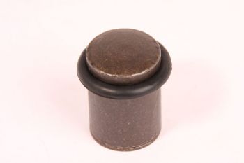 Deurstopper roest rond 28mm voor vloermontage