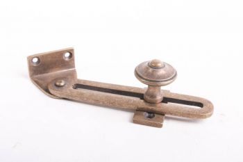 Raamuitzetter compact traploos brons antiek 130mm