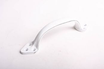 Greep Hollands antiek wit gietijzer 170mm voor meubel en keuken