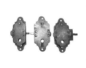 Slot klassiek opdek Rechts of Links 15mm tot 55mm roest