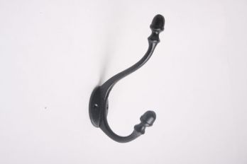 Kapstokhaak Zwart 150mm