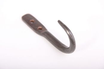 Kapstokhaak gesmeed roest of tinkleur 90mm