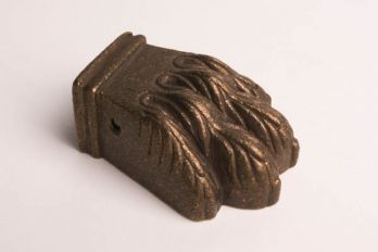 Leeuwenpootje siervoet brons antiek 67mm
