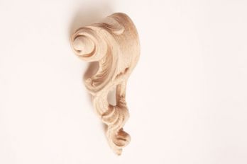 Ornament console beuken 20,5 cm hoog