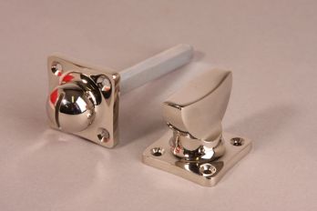 WC sluiting ton model blinkend nikkel of geborsteld nikkel voor toilet of badkamer