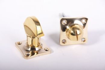 WC sluiting ton model messing polijst
