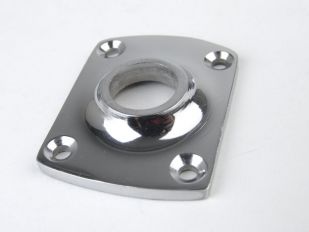 Rozet voor deurkruk blinkend nikkel of blinkend chroom 37 mm