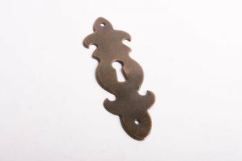 Klassieke sleutelplaat brons antiek 43mm