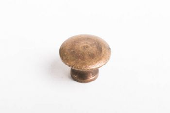 Klassieke knop secretaire brons antiek rond 18mm