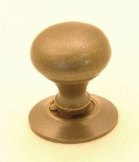 Knop brons antiek 16mm