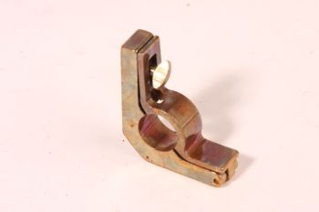 Trap roede houder 14mm brons antiek