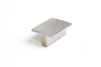 Greep geborsteld nikkel 40mm