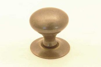 Rond knopje voor klassieke meubelen brons antiek 19mm