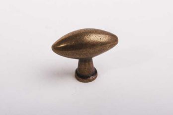 Knopje ovaal brons antiek 36mm (ook 45mm en 54mm)