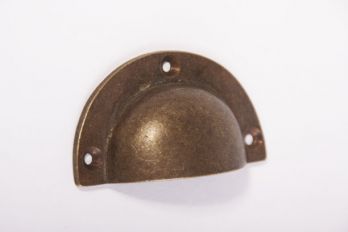 Greep brons antiek 65mm