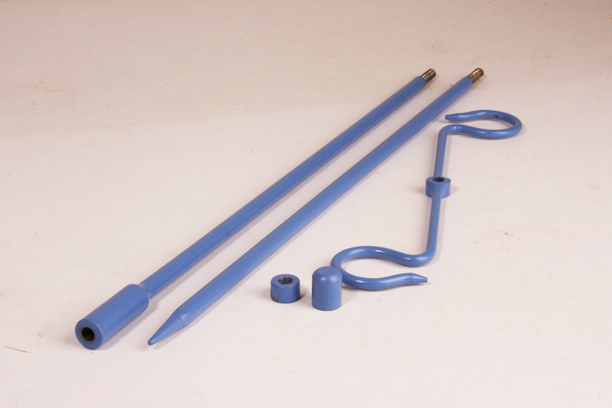 Wijnfles houder blauw Wijnfles houder blauw